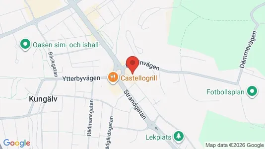 Kontorslokaler att hyra i Kungälv - Bild från Google Street View