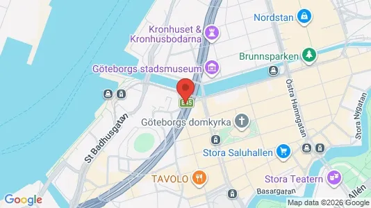 Kontorslokaler att hyra i Göteborg Centrum - Bild från Google Street View