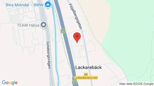 Kontorslokaler att hyra i Mölndal - Bild från Google Street View