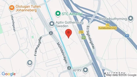 Kontorslokaler att hyra i Johanneberg - Bild från Google Street View