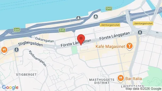 Kontorslokaler att hyra i Göteborg Centrum - Bild från Google Street View