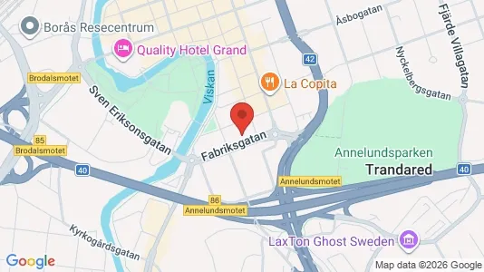 Kontorslokaler att hyra i Borås - Bild från Google Street View
