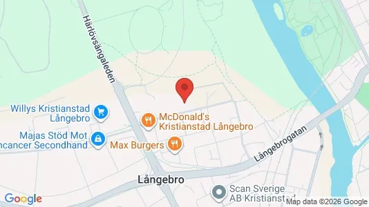 Kontorslokaler att hyra i Kristianstad - Bild från Google Street View