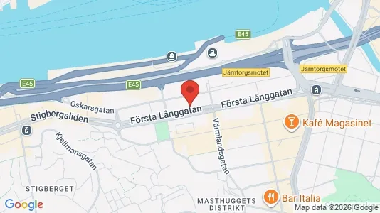 Kontorslokaler att hyra i Göteborg Centrum - Bild från Google Street View