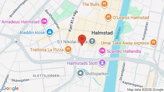 Kontorslokaler att hyra i Halmstad - Bild från Google Street View
