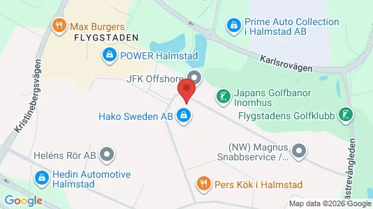 Kontorslokaler att hyra i Halmstad - Bild från Google Street View