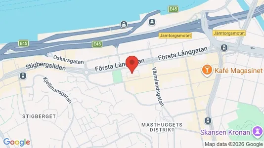 Kontorslokaler att hyra i Göteborg Centrum - Bild från Google Street View