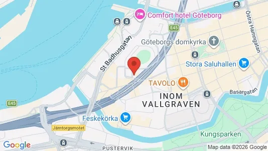 Kontorslokaler att hyra i Göteborg Centrum - Bild från Google Street View