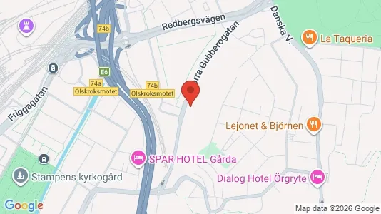 Kontorslokaler att hyra i Örgryte-Härlanda - Bild från Google Street View