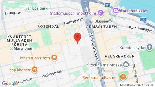 Kontorslokaler att hyra i Södermalm - Bild från Google Street View