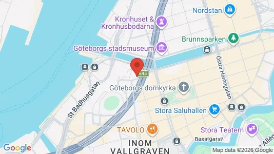 Kontorslokaler att hyra i Göteborg Centrum - Bild från Google Street View