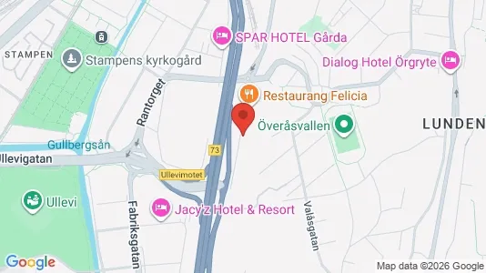 Kontorslokaler att hyra i Örgryte-Härlanda - Bild från Google Street View