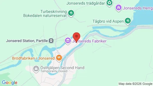 Kontorslokaler att hyra i Partille - kort over placeringen