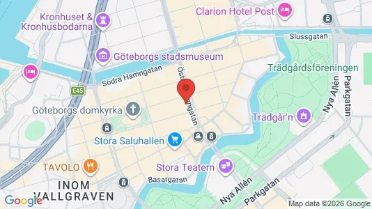 Kontorslokaler att hyra i Göteborg Centrum - Bild från Google Street View