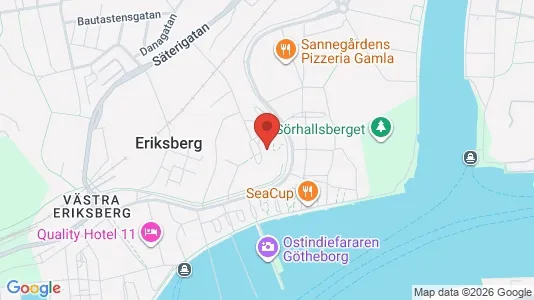 Kontorslokaler att hyra i Lundby - kort over placeringen