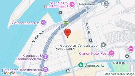 Kontorslokaler att hyra i Göteborg Centrum - Bild från Google Street View
