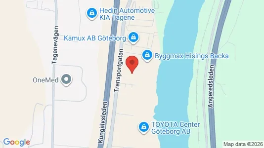 Kontorslokaler att hyra i Norra hisingen - Bild från Google Street View