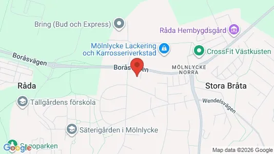 Kontorslokaler att hyra i Härryda - Bild från Google Street View