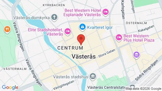 Kontorslokaler att hyra i Västerås - Bild från Google Street View