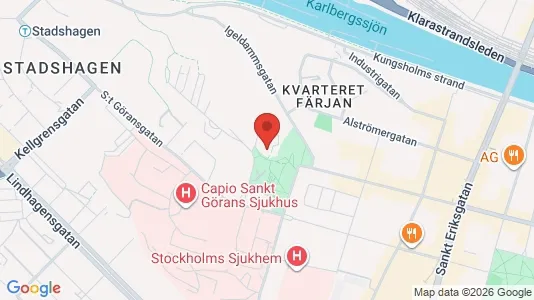 Kontorslokaler att hyra i Kungsholmen - Bild från Google Street View
