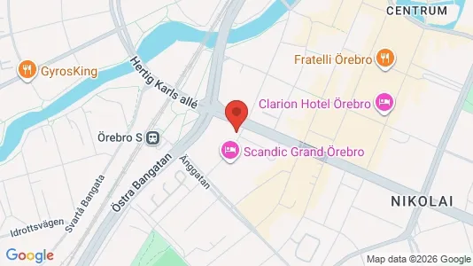Kontorslokaler att hyra i Örebro - Bild från Google Street View