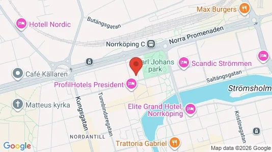 Kontorslokaler att hyra i Norrköping - Bild från Google Street View