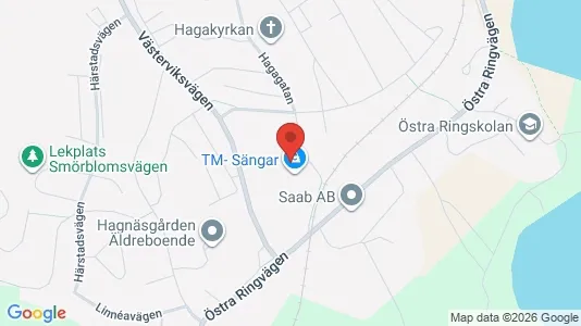 Kontorslokaler att hyra i Västervik - Bild från Google Street View