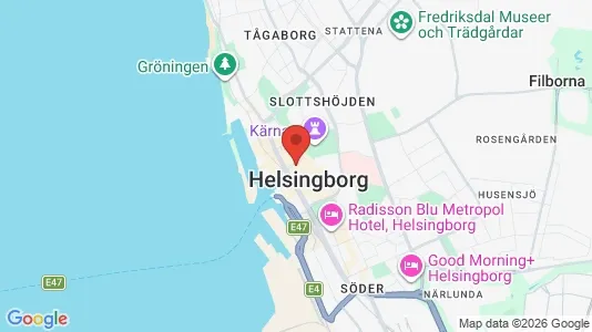 Kontorslokaler att hyra i Helsingborg - Bild från Google Street View
