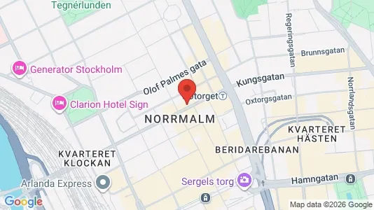 Kontorslokaler att hyra i Område ej specificerat - kort over placeringen