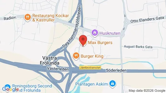 Kontorslokaler att hyra i Askim-Frölunda-Högsbo - kort over placeringen