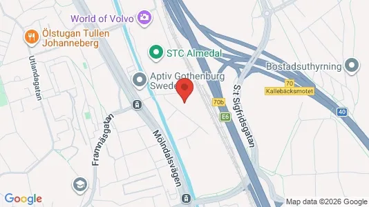 Kontorslokaler att hyra i Johanneberg - Bild från Google Street View