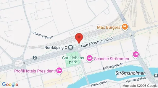 Kontorslokaler att hyra i Norrköping - Bild från Google Street View