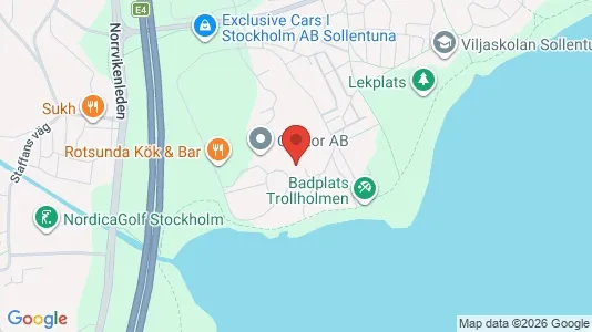 Kontorslokaler att hyra i Sollentuna - Bild från Google Street View