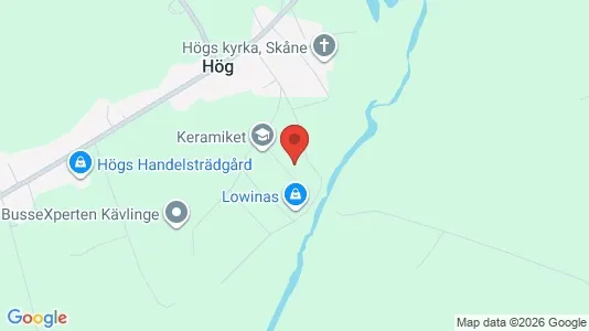 Kontorslokaler att hyra i Kävlinge - kort over placeringen