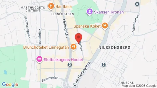 Kontorslokaler att hyra i Majorna-Linné - Bild från Google Street View