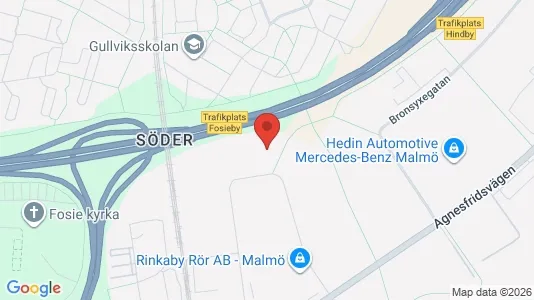 Kontorslokaler att hyra i Fosie - Bild från Google Street View