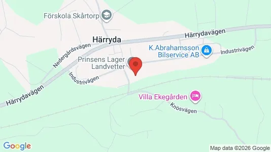 Kontorslokaler att hyra i Härryda - Bild från Google Street View
