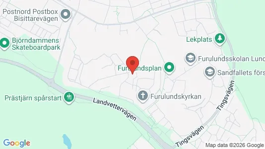 Kontorslokaler att hyra i Partille - kort over placeringen
