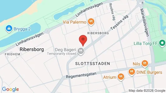 Kontorslokaler att hyra i Malmö Centrum - kort over placeringen