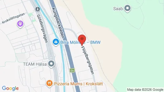 Kontorslokaler att hyra i Mölndal - Bild från Google Street View