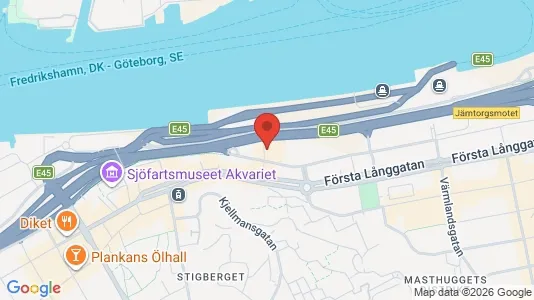 Kontorslokaler att hyra i Majorna-Linné - Bild från Google Street View