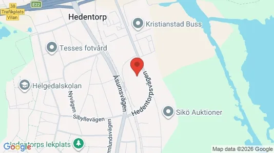 Kontorslokaler att hyra i Kristianstad - Bild från Google Street View