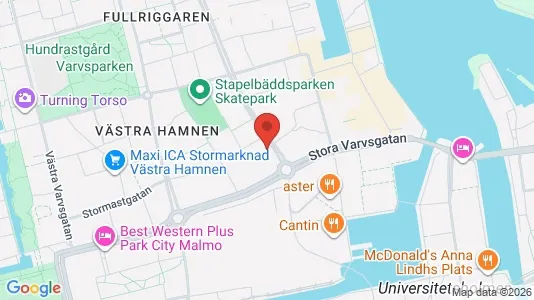 Kontorslokaler att hyra i Malmö Centrum - Bild från Google Street View