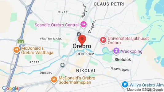 Industrilokaler att hyra i Örebro - Bild från Google Street View
