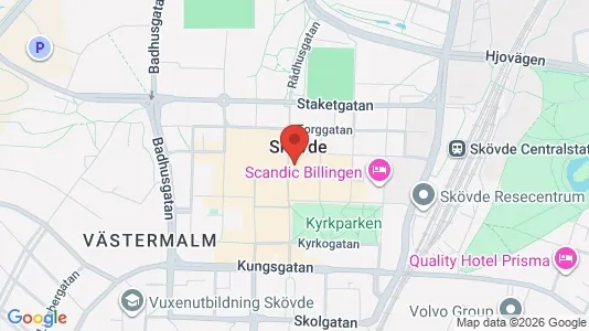 Kontorslokaler att hyra i Skövde - Bild från Google Street View