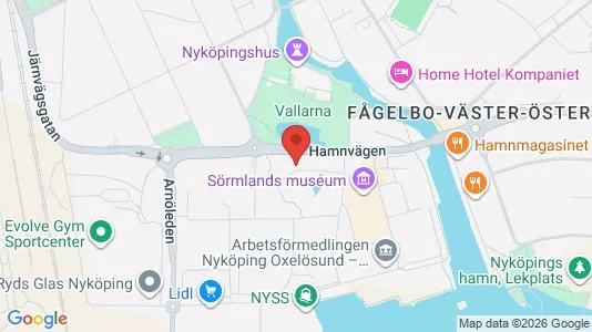 Kontorslokaler att hyra i Nyköping - Bild från Google Street View