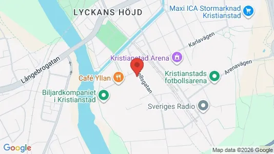 Kontorslokaler att hyra i Kristianstad - Bild från Google Street View