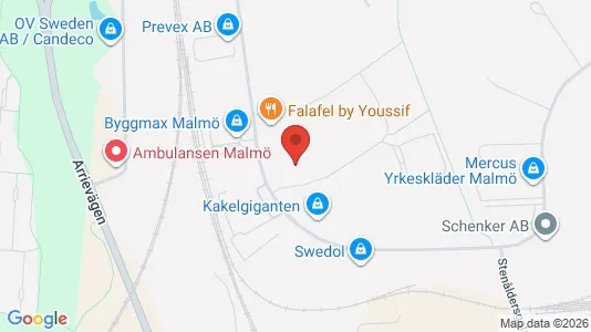 Kontorslokaler att hyra i Fosie - Bild från Google Street View
