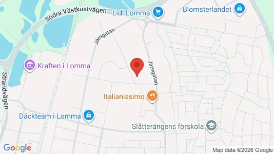 Kontorslokaler att hyra i Lomma - Bild från Google Street View