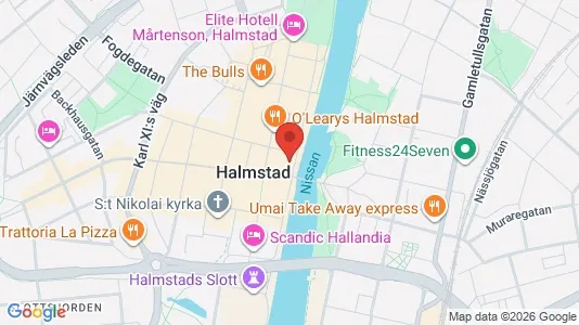 Kontorslokaler att hyra i Halmstad - Bild från Google Street View